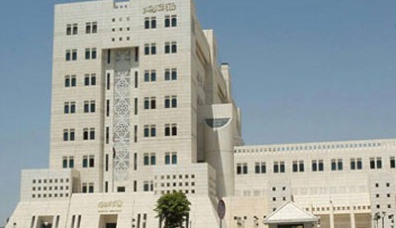 الخارجية السورية  سورية تتعرض لهجمة إرهابية تقودها تنظيمات تتلقى دعما ماليا وتسليحا