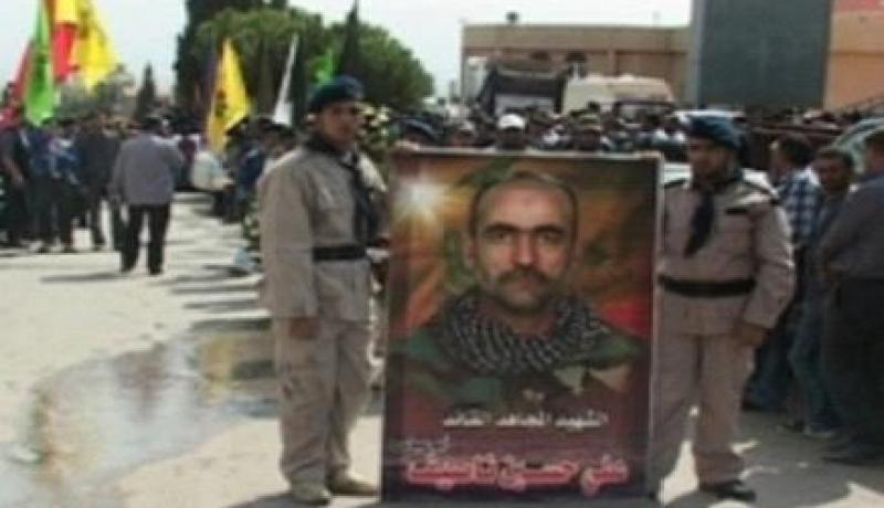 القائد التنظيمي لعمليات حزب الله يشيع إلى المثوى الأخير في حمص