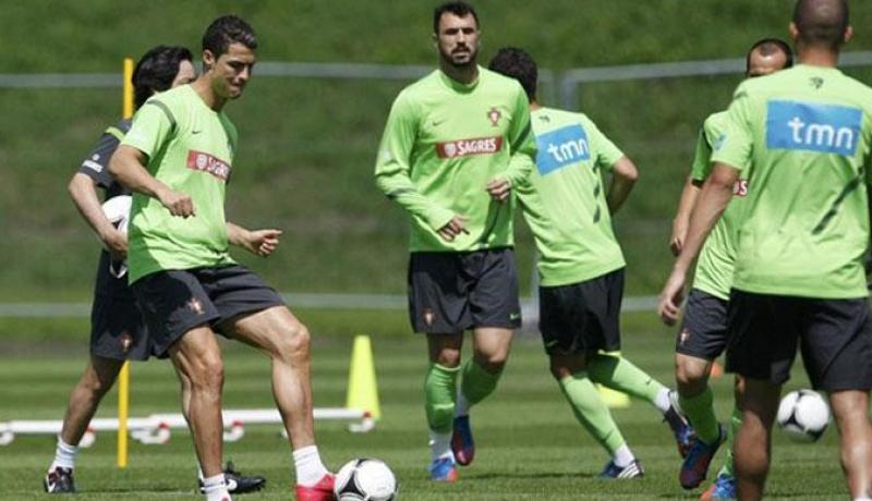 كأس أوروبا 2012: شجار في تمرين البرتغال