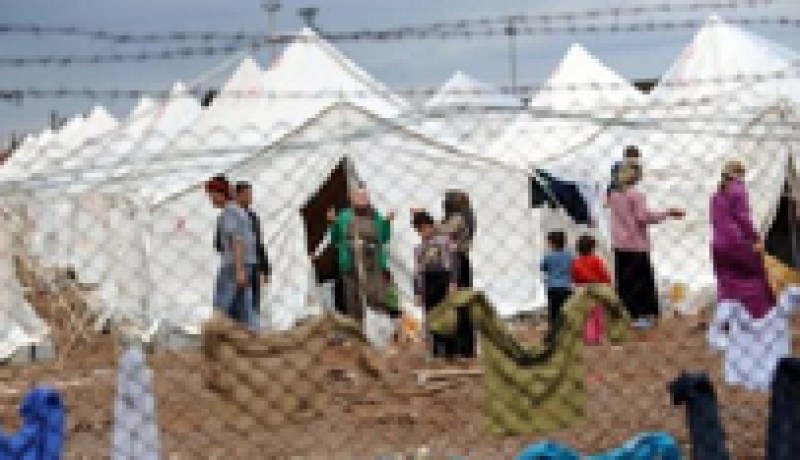 تعرض مخيم للاجئين في تركيا لإطلاق نار جديد من الأراضي السورية