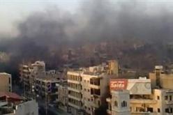 انفجار قنبلة في مبنى للإذاعة والتليفزيون السوري