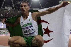 توفيق مخلوفي يحتل المركز الثاني في سباق 800م بستوكهولم