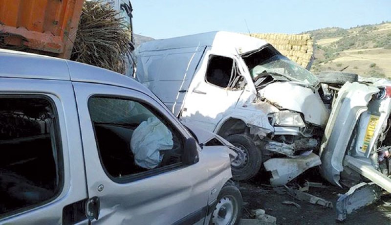 12 قتيل في 191 حادث مرور خلال أسبوع