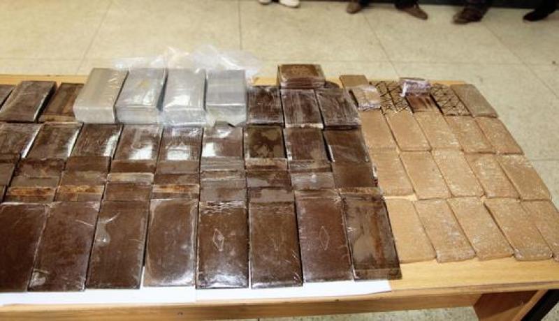 حجز أكثر من 51 كلغ من الكيف بالنعامة