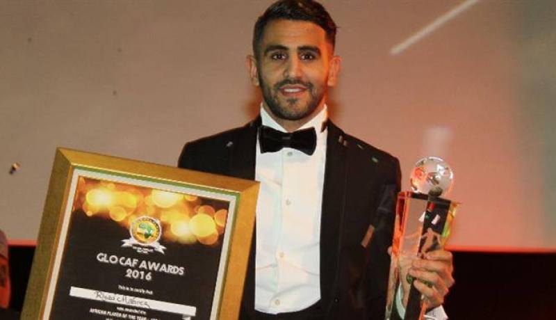 بوتفليقة يهنئ رياض محرز بعد تتويجه بلقب أفضل لاعب افريقي