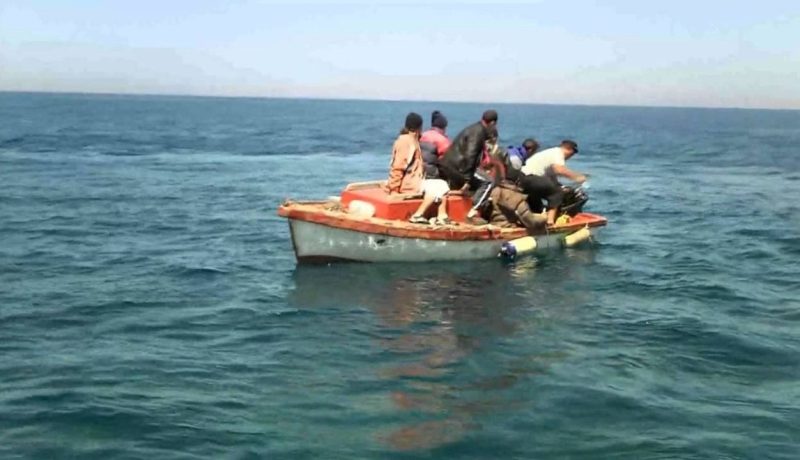 إحباط محاولة هجرة غير شرعية لـ 6 أفراد بالقالة