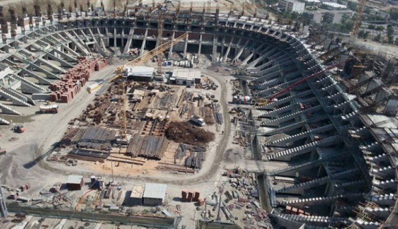 تسليم الملعب الجديد  بتيزي وزو خلال سنة 2017