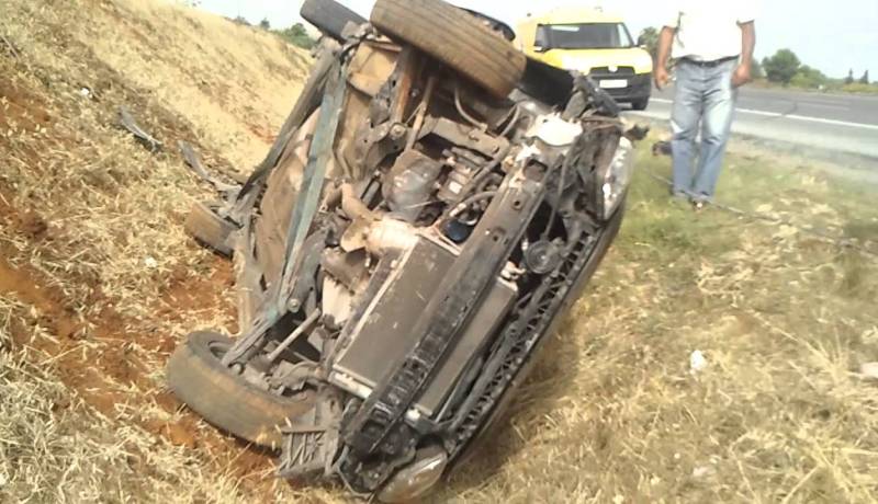 جريح في حادث إنقلاب سيارة بتبسة