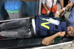إصابة مصور التلفزيون الجزائري في غزة برصاص الإحتلال