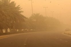 استمرار هبوب رياح قوية على المناطق الجنوبية مرفوقة بزوابع رملية