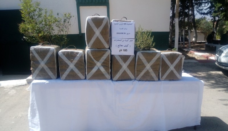 الجيش يضبط أزيد من قنطارين “زطلة” بكل من البرج وتلمسان
