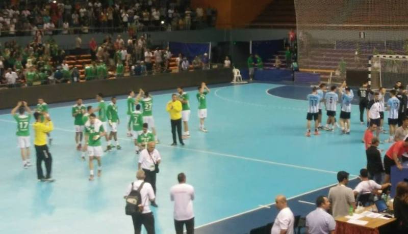 الجزائر تتعادل امام الارجنتين في مونديال كرة اليد