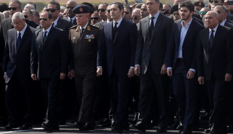 تشييع الرئيس المصري الأسبق حسني مبارك إلى مثواه الأخير