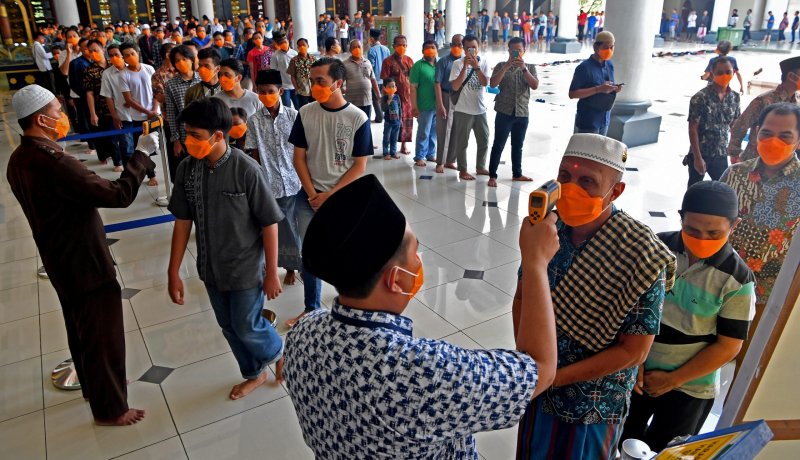 تسجيل أعلى حصيلة إصابات بفيروس كورونا في إندونيسيا منذ فيفري الفارط