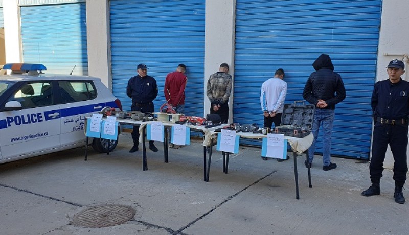شرطة وزرة بالمدية تطيح بشبكة إجرامية