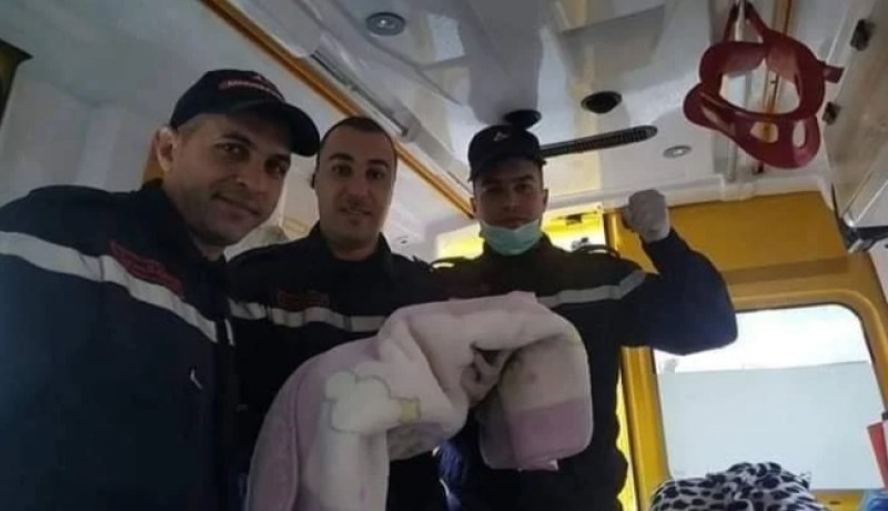 برج بوعريريج: سيدة مشتبه اصابتها بكورونا تضع 3 توائم براس الوادي