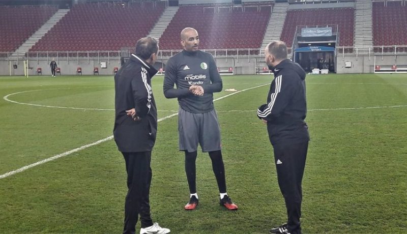 “دوخة” يلتحق بالنمسا ويشارك في الحصة التدريبية الآخيرة