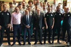 سفير الجزائر بالقاهرة يستقبل مُنتخب أقل من 20 سنة