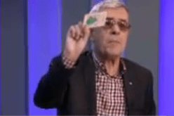 المازوني يظهر بطاقته في بلاطو النهار..أنا انتخبت