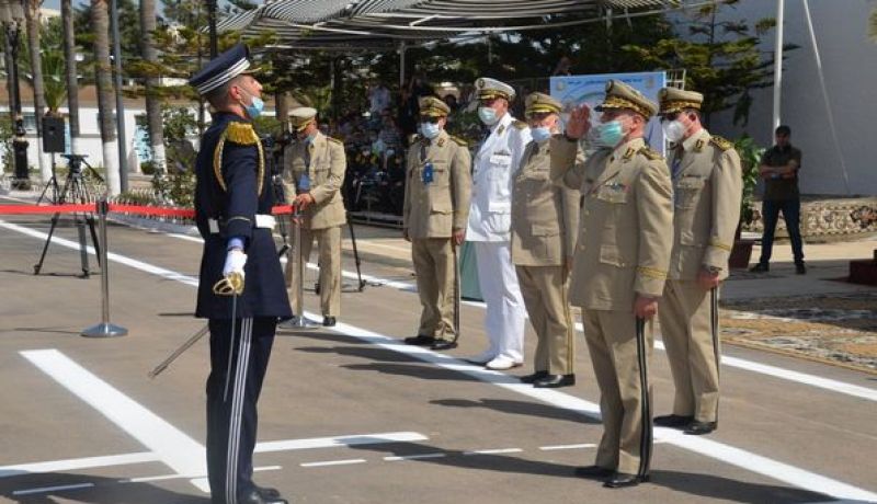 اللواء أعثامنية يشرف على تخرج الدفعة (49) لدروس القيادة والأركان دورة 2020-2021