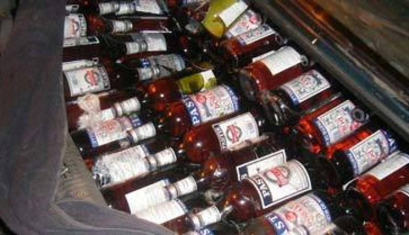 حجز حوالي 15 ألف قارورة للمشروبات الكحولية بمستغانم
