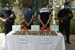 أم البواقي: توقيف شخصين و حجز أزيد من 9 كلغ من المخدرات