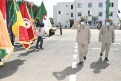 اللواء أعثامنية يشرف على تخرج دفعات جديدة بالمدرسة العليا للمشاة بشرشال