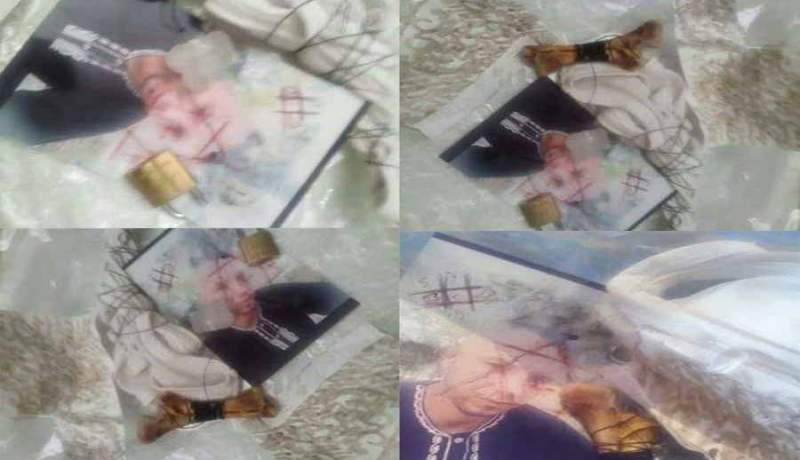 بالصور.. سحر وطلاسم بمقبرة في وهران