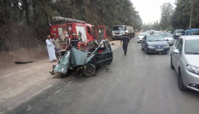 5 ضحايا إثر حادثي مرور بالشلف