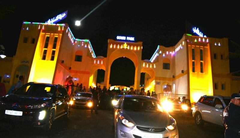 بالصور- افتتاح حديقة الألعاب والتسلية بالوادي