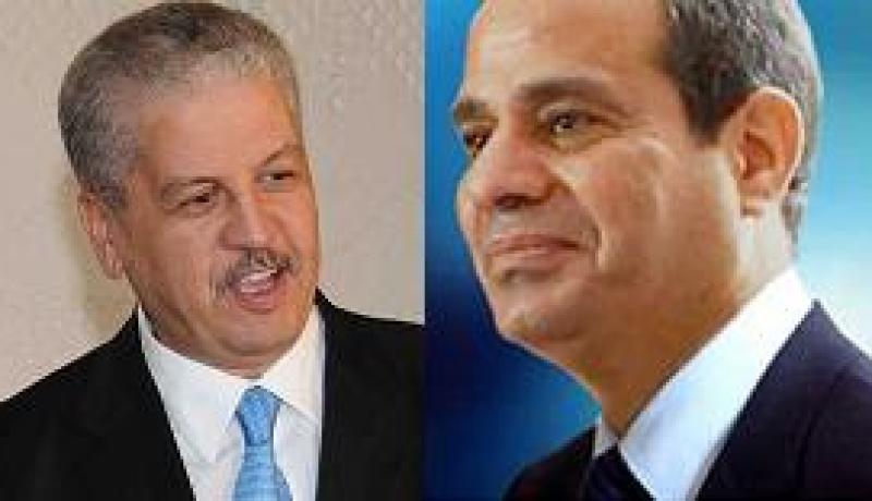 سلال يستقبل من طرف الرئيس المصري