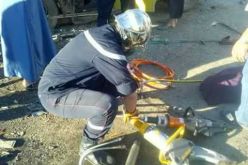 6 ضحايا إثر تصادم سيارة أجرة وشاحنة في البويرة