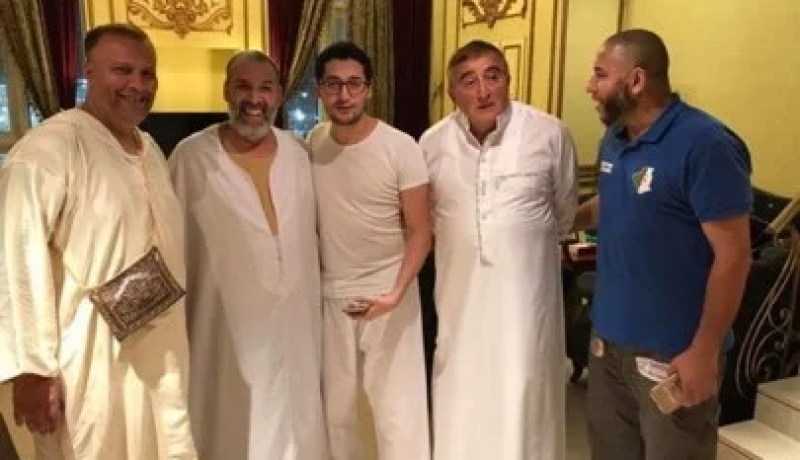 أنيس رحماني يلتقي لخضر بوخرص في البقاع المقدسة