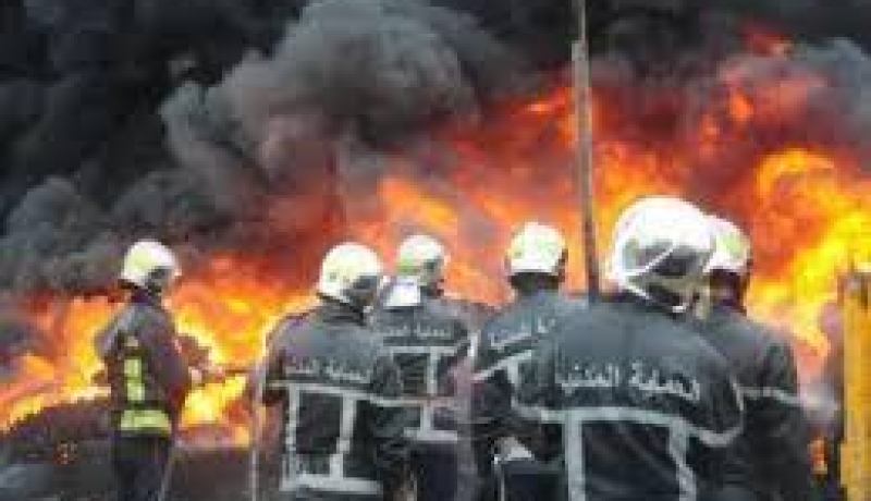 حريق بمقر مديرية الوكالة الوطنية لانجاز الهياكل الأساسية للسكك الحديدية بتيسمسيلت