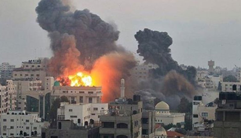 استشهاد مواطنة فلسطينية بغارة إسرائيلية