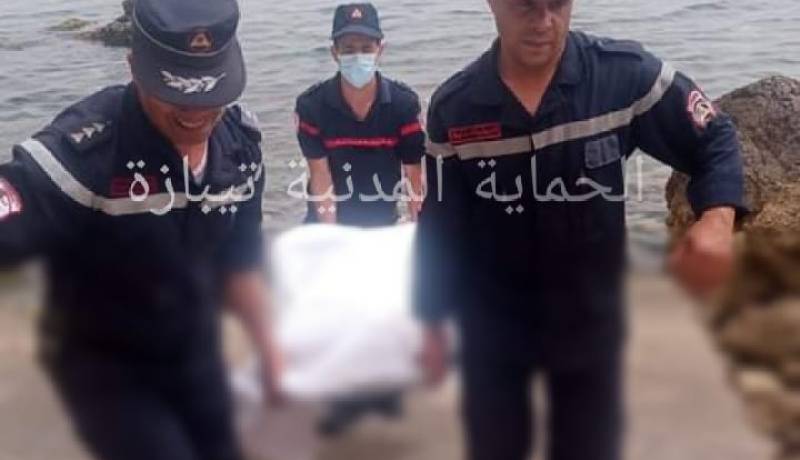 تيبازة: إنتشال جثة غريق مفقود منذ 4 أيام بشاطئ شينوة