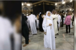 بالصوّر.. الفنّانة نوال أيلول تؤدّي مناسك العمرة