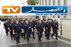 أعوان الشرطة المحتجين في العاصمة يمنعون طاقم “النهار” من تغطية الحدث