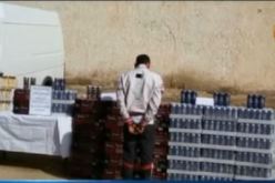 بالفيديو.. حجز أزيد من 6000 قارورة خمر بالوادي