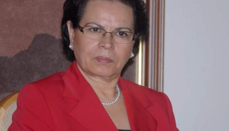 نوارة جعفر تساند عبد العزيز بوتفيلقة خلال حملته الانتخابية