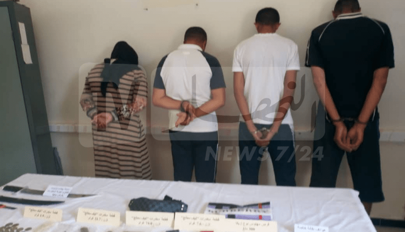 بالصور.. إمرأة ضمن شبكة للمتاجرة بالمخدرات ببلدية بوثلجة في الطارف