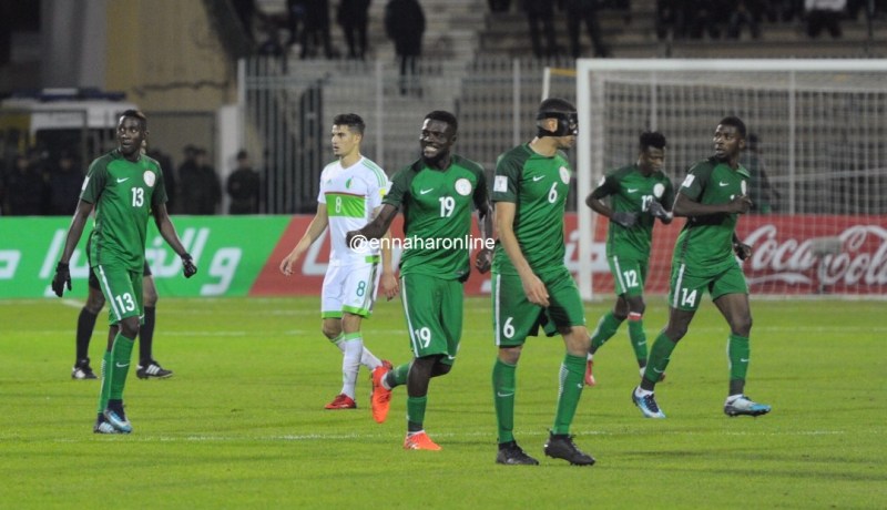 الهدف الاول لنيجيريا في الدقيقة 62