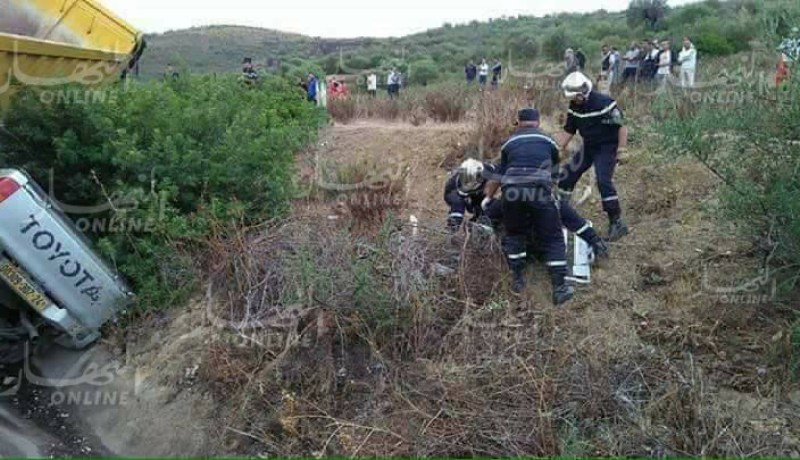 حادث مرور يخلف وفاة شخص وإصابة 4 آخرين في سعيدة