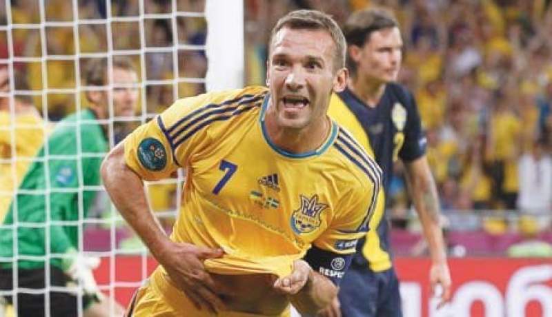 2-1أوكرانيا تنفجر فرحاً بالفوز على السويد