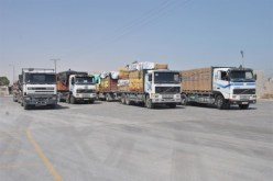 إدخال 870 شاحنة بضائع ومساعدات إلى غزة