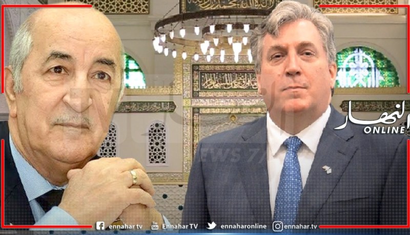 الرئيس تبون يستقبل السفير الأمريكي جون ديروشر