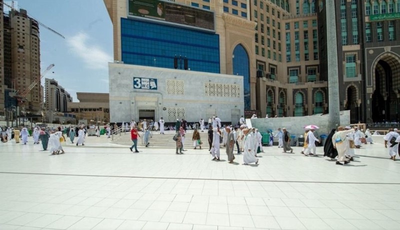 مشروع لتطوير الساحات الخارجية للمسجد الحرام