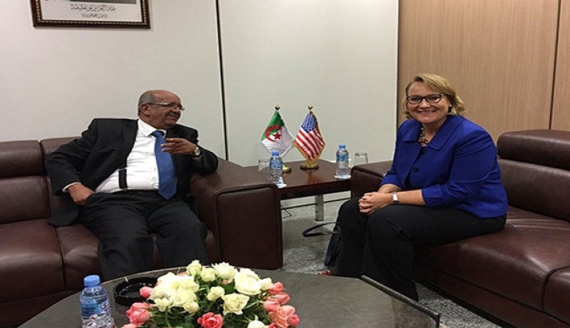 مساهل يستقبل وفدا أمريكيا ويشيد بتعاون البلدين لمكافحة الإرهاب والتطرف