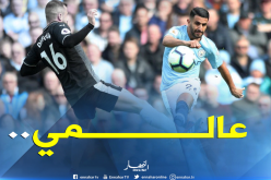 محرز مرشح لجائزة هدف الشهر في الدوري الإنجليزي