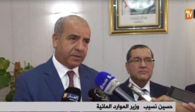 وزير الموارد المائية حسين نسيب يتسلم مهامه الجديدة
